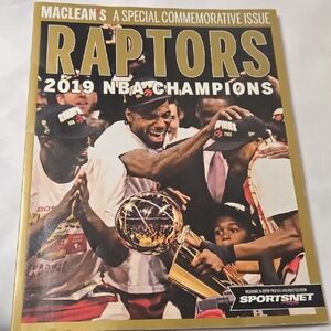Raptors 2019 Champions Commemorative Book